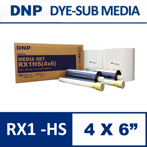 DS-RX1HS 4×6″ Media Set from DNP