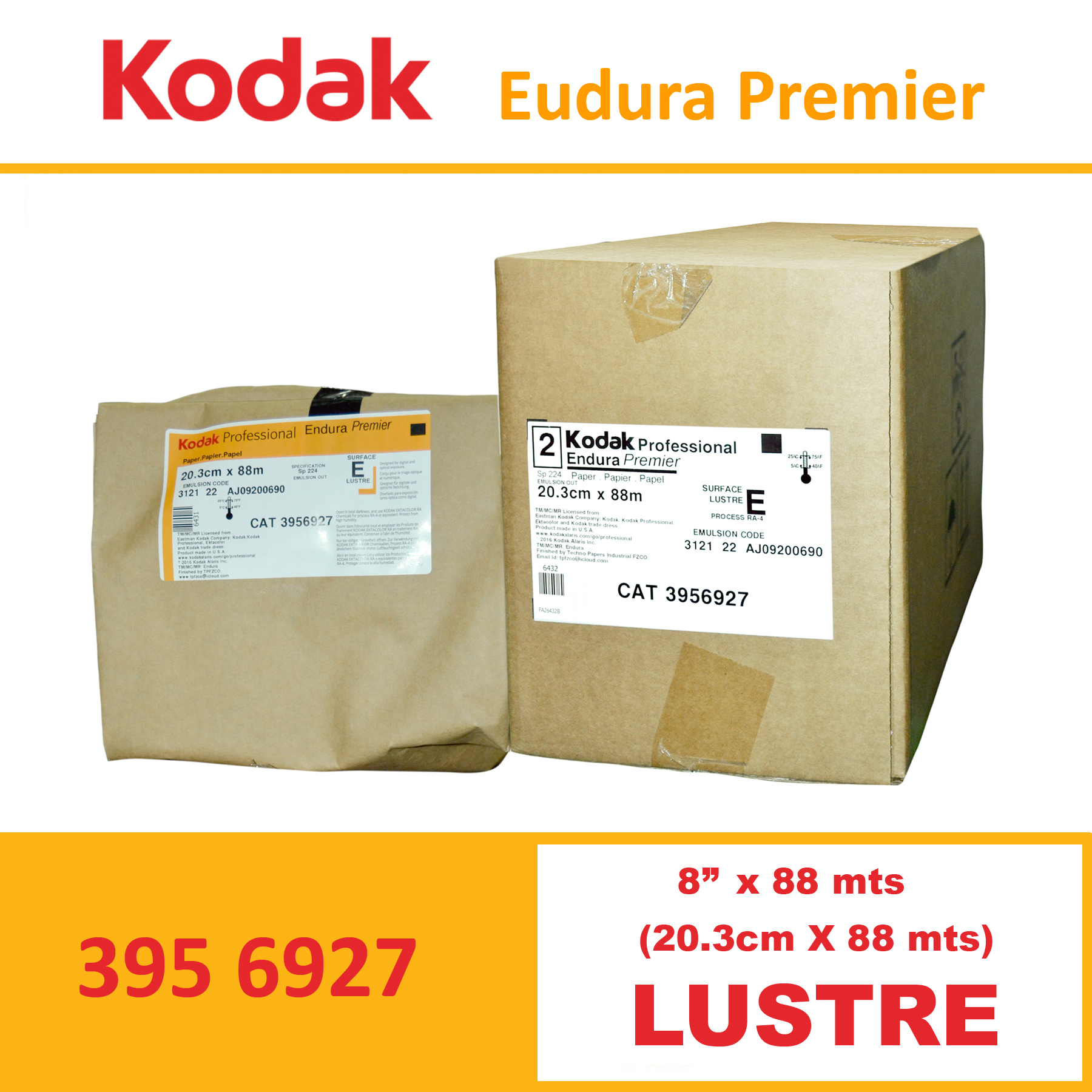 Kodak 8′ Endura Professional Premier Lustre