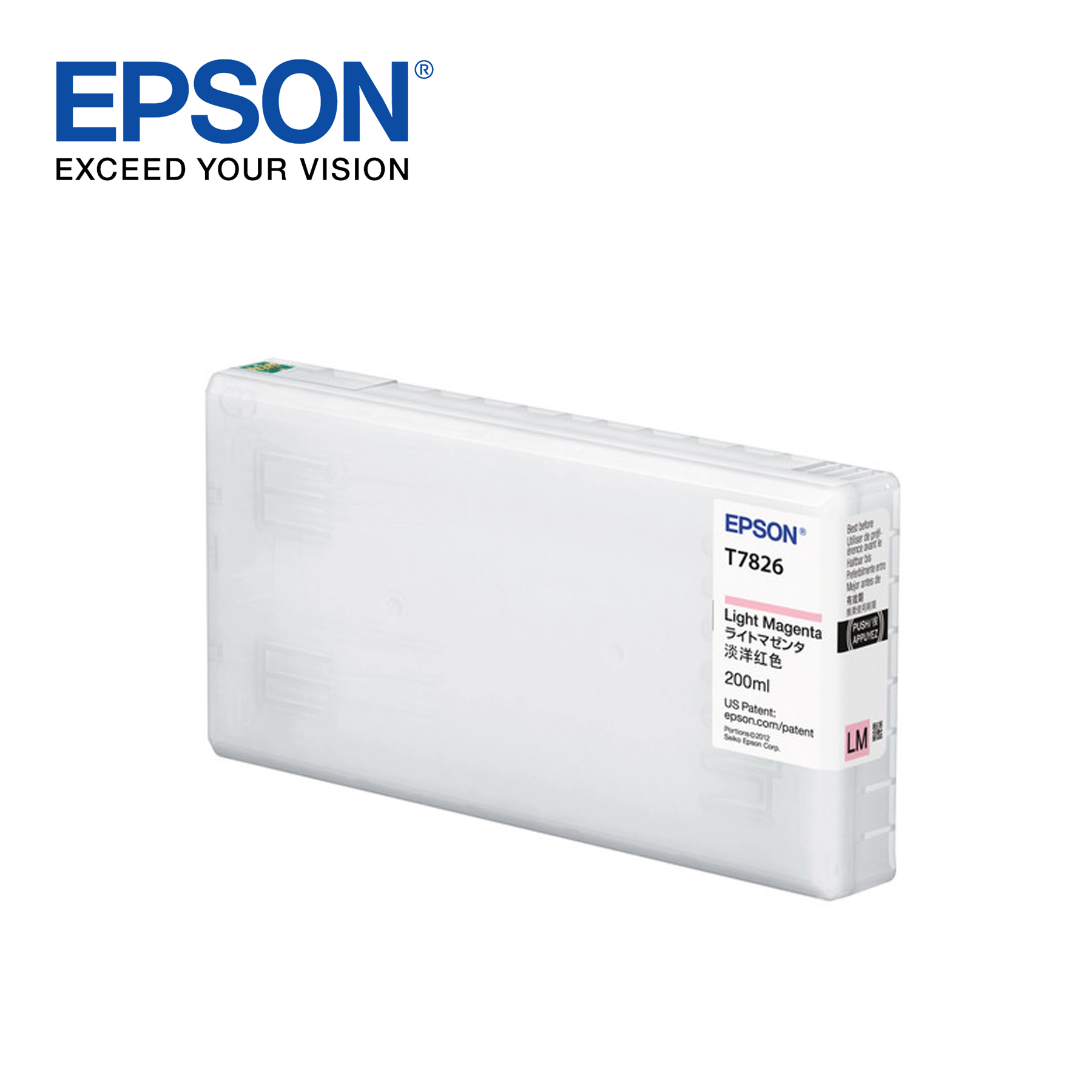 Epson Ink Cartridge for Surelab SL-D700 Photo Printer – Light Magenta