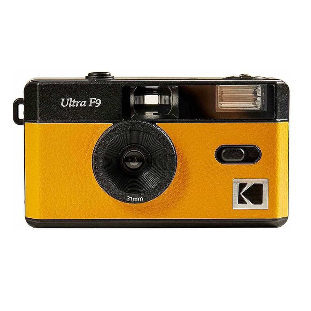 KODAK Ultra F9 35mm Film Camera Camera – Retro Style, Focus Free, Reusable, Built in Flash, Easy to Use (Kodak Yellow)