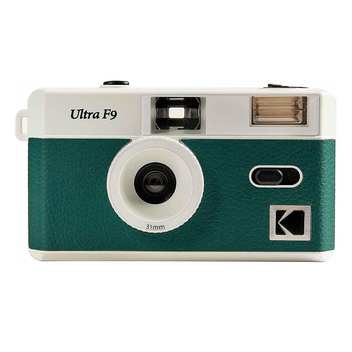 Kodak Ultra F9 35mm Film Camera  – Retro Style, Focus Free, Reusable, Built in Flash, Easy to Use (Dark Night Green)
