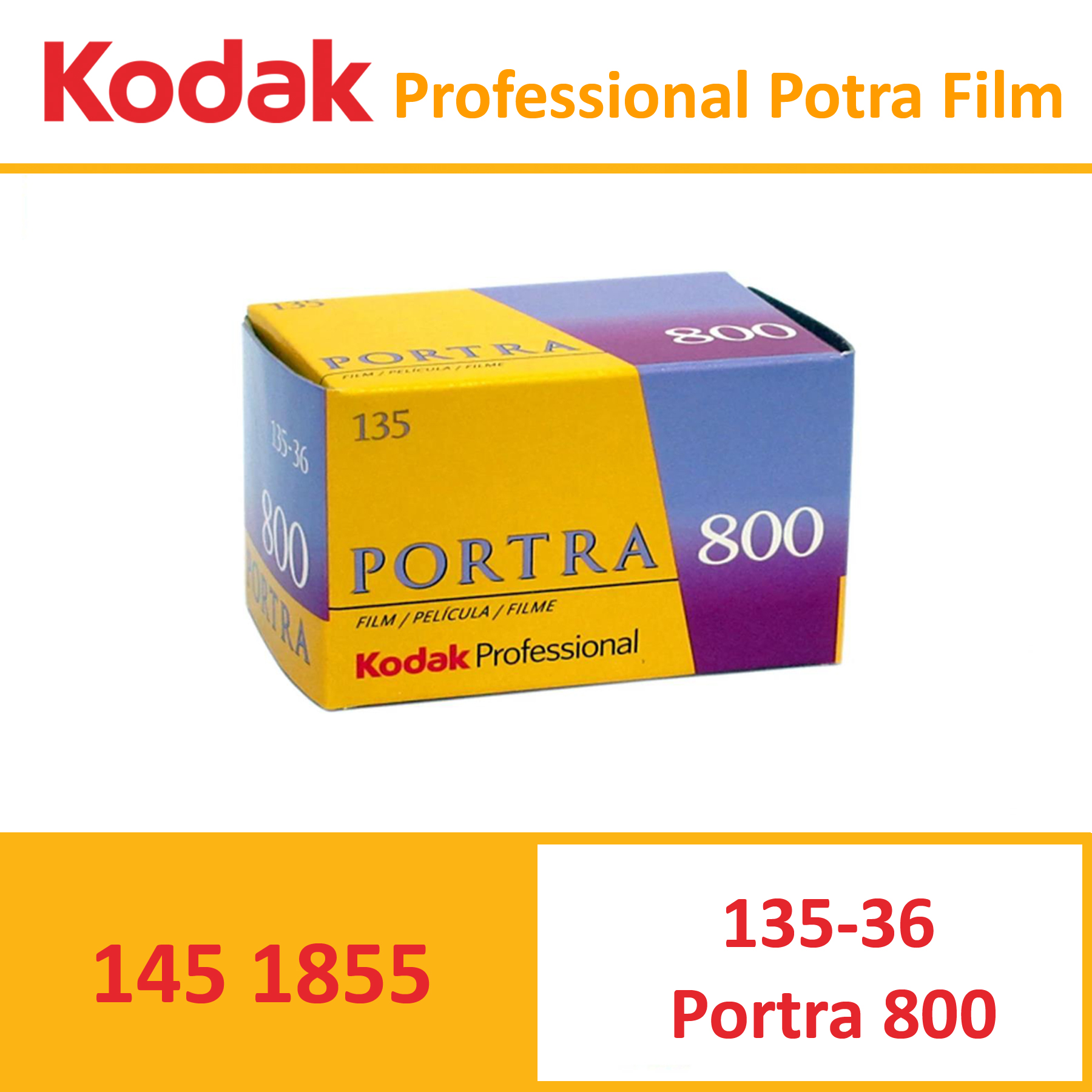 KODAK PROFESSIONAL PORTA (ISO800) 135-36